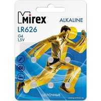 Батарейка Mirex LR621 (AG1) блистер 6 шт. 23702-LR621-E6