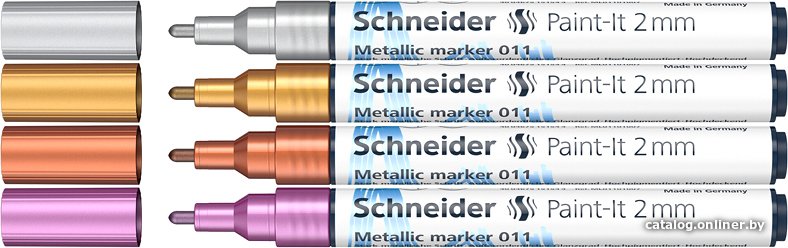 Набор маркеров Schneider Paint-It 011 ML01111501 (4 цвета)