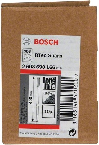 

Набор оснастки для электроинструмента Bosch 2608690166 (10 предметов)