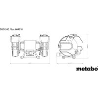 Заточный станок Metabo DSD 200 Plus 604210000