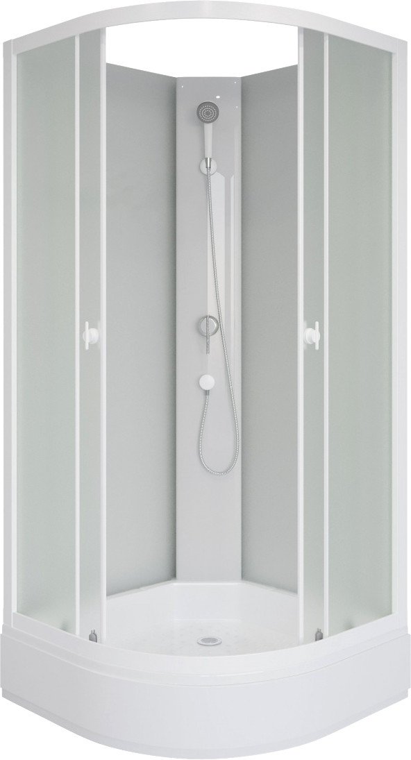 

Душевая кабина Niagara Promo P80/26/MT/BK 80x80x195