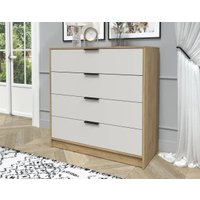 Комод Интерлиния Концепт КТ-К100 (персидский жемчуг/дуб золотой)