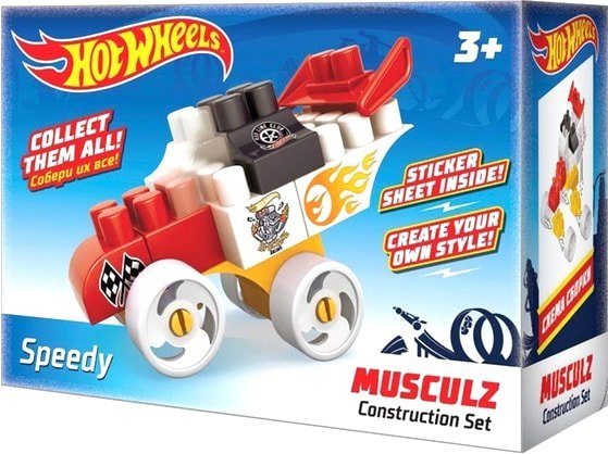 

Конструктор Bauer Hot Wheels Musculz 709 Speedy
