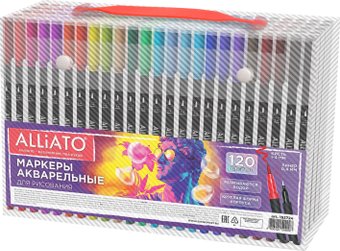 Набор маркеров Alliato 152724 (120 цв)