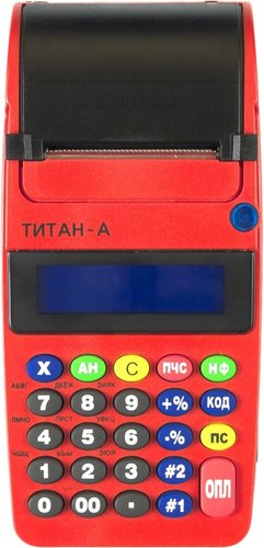 Авто-Комби Титан-А, встроенное СКНО, мобильный (красный)