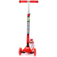 Двухколесный детский самокат Полесье Со складной ручкой 0072C-V1(К) (красный)