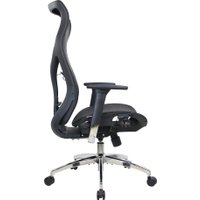 Офисное кресло Evolution Fishbones Pro (черный)