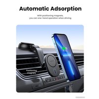 Держатель для смартфона Ugreen Magnetic Car Wireless Charger CD345 15120