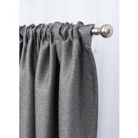 Штора Модный текстиль 112MT391019 (260x200, темно-серый)