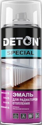 

Эмаль Deton Special Алкидная для радиаторов отопления 0.52 л (белый)