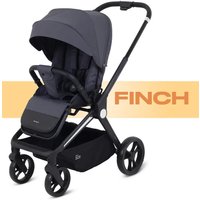 Коляска прогулочная «книга» MOWbaby Finch MB105 (графит)