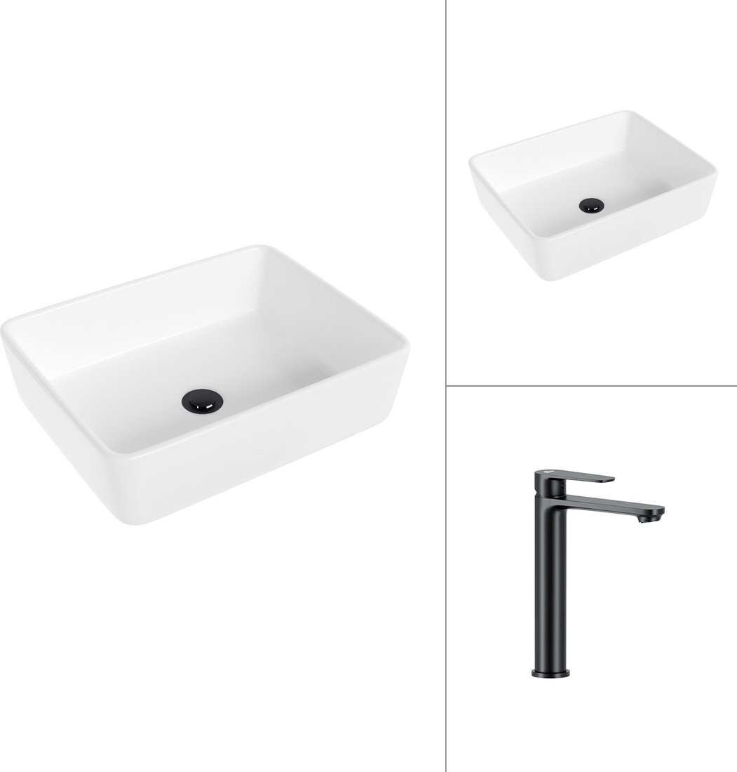 Умывальник Lauter 21674 + Moon 21СК8691BS