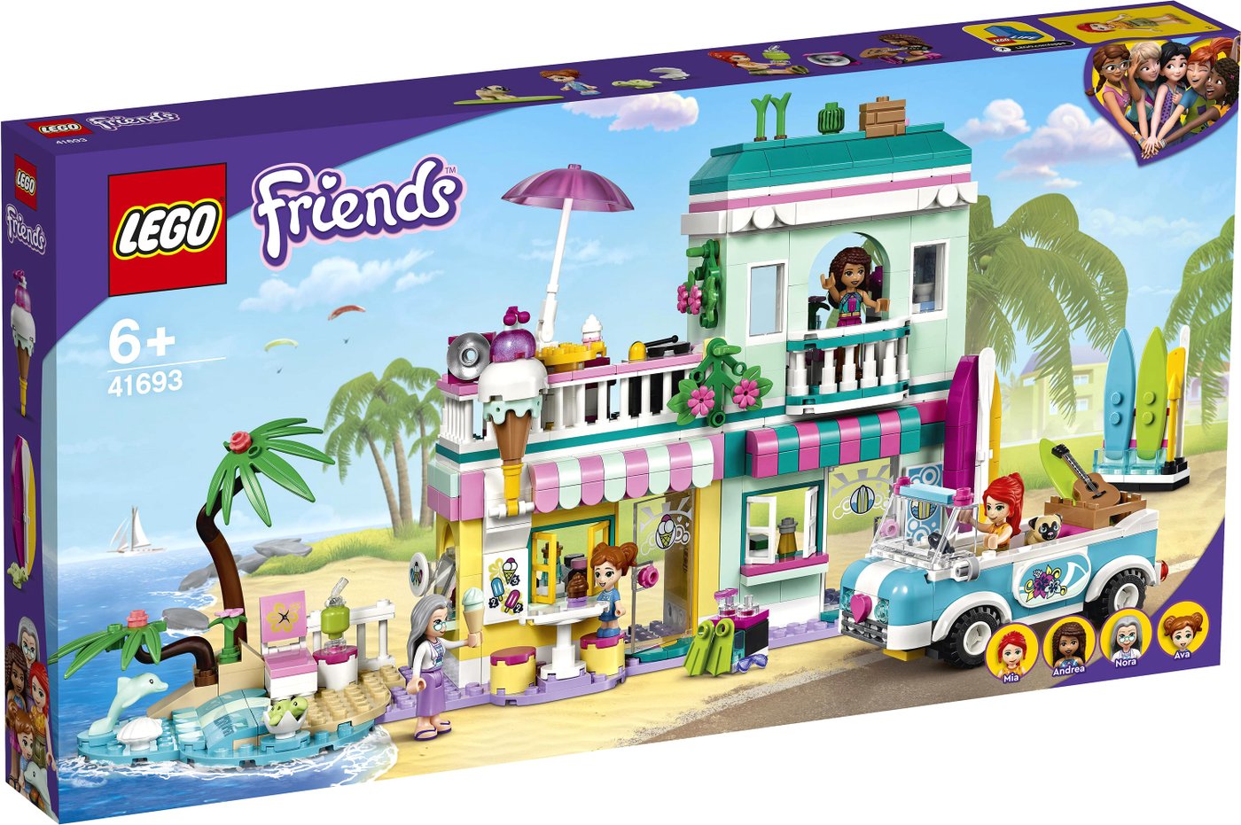 

Конструктор LEGO Friends 41693 Серферский дом на берегу