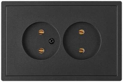 

Розетка Bylectrica РС16-0641 (графит)