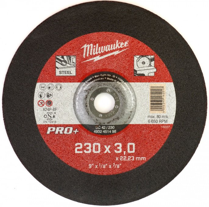 

Отрезной диск Milwaukee 4932451498