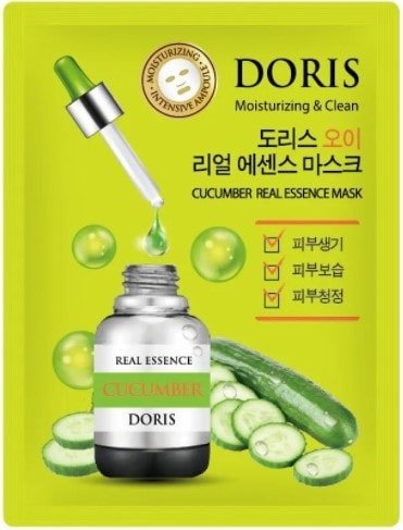 

Jigott Маска для лица Doris Cucumber Real Essence 25 мл