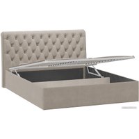 Кровать Трия Скарлет универсальная тип 1 с ПМ 160x200 (велюр мокко темный)