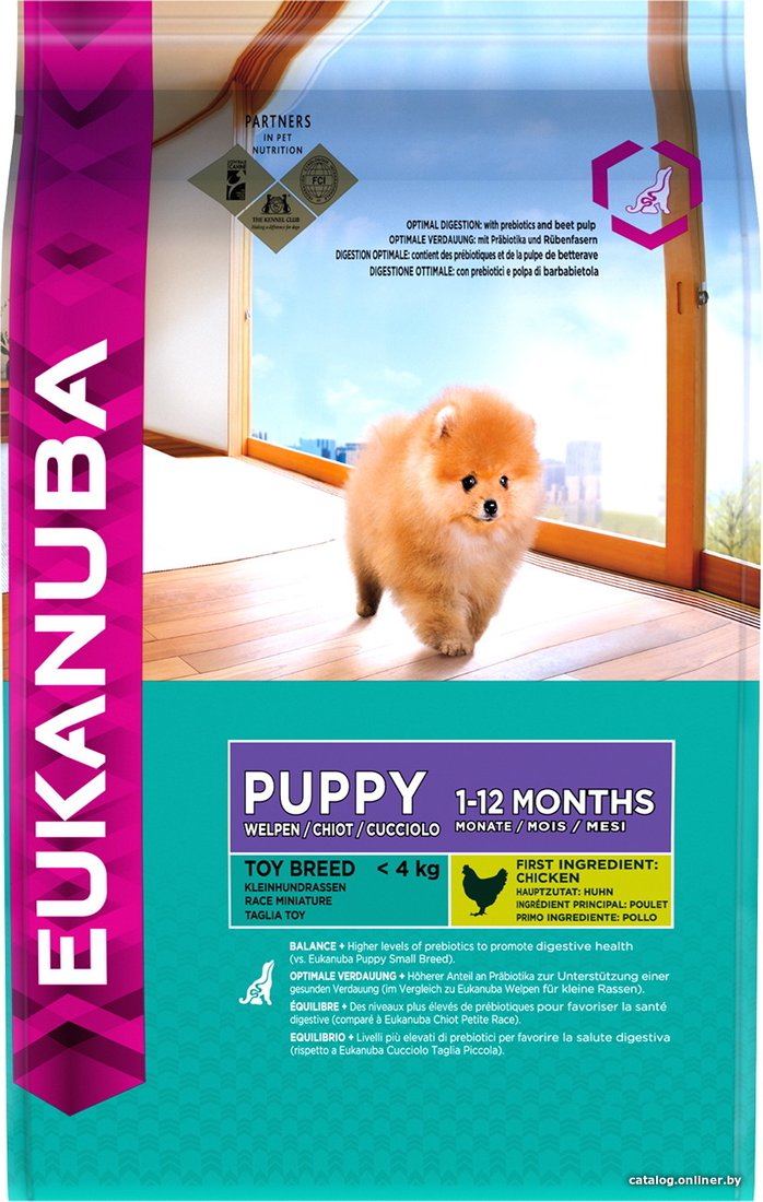 Сухой корм для собак Eukanuba Puppy Toy Breed 0.5 кг