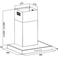 Кухонная вытяжка Grand Medina sensor 60