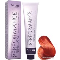 Крем-краска для волос Ollin Professional Performance 8/44 светло-русый интенсивно-медный