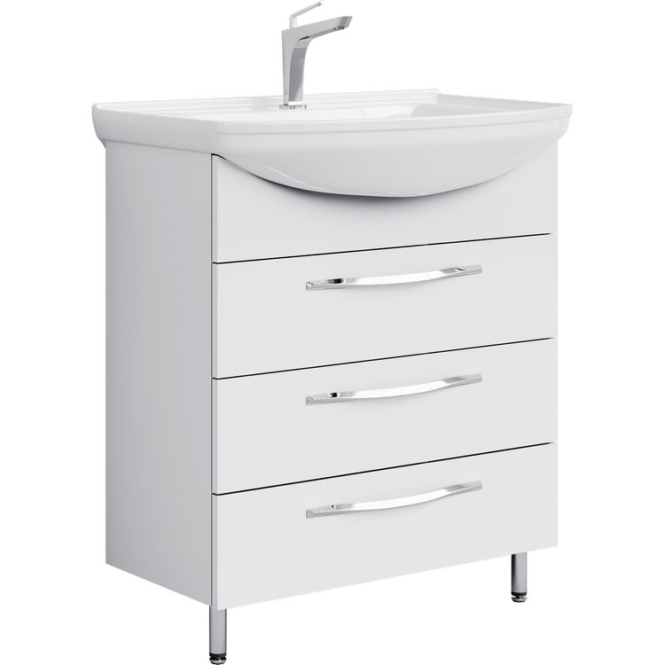 

Aqwella Тумба с умывальником Allegro Agr.01.07/3 + Стиль 750 4620008197470