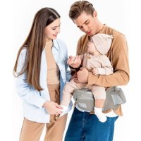 Рюкзак-переноска Amarobaby Carry AB22-30CARRY/11 (серый)