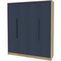 Шкаф распашной Интерлиния Концепт Тренд КТ-Ш4 (дуб золотой/дуб королевский)