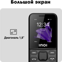 Телефон Inoi 100 Lite (черный)