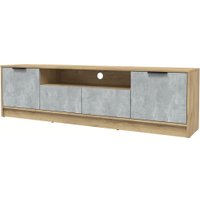 Тумба Интерлиния ТВ Концепт КТ-ТВ4-50 (бетон/дуб золотой)