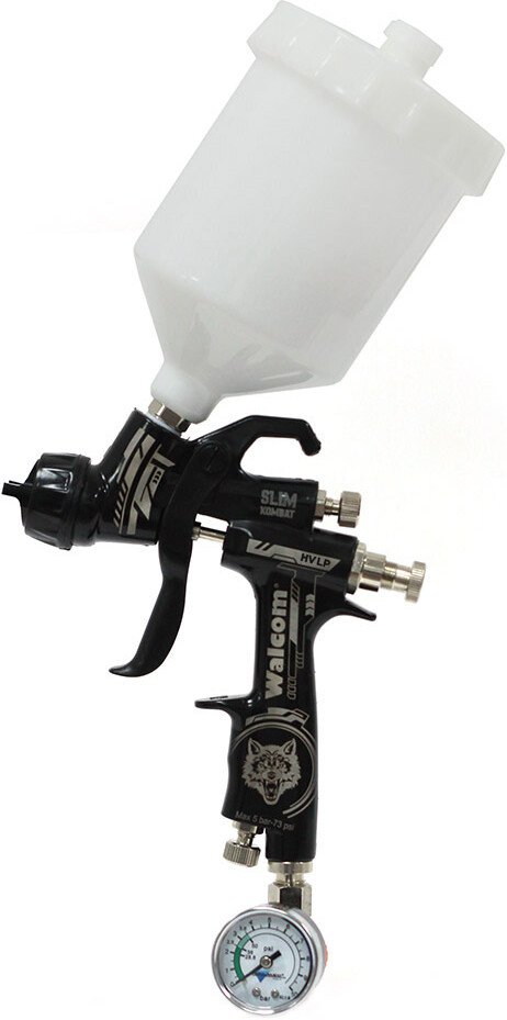 

Краскопульт Walcom Slim Kombat S HVLP Nero Edition 813013NE