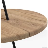 Журнальный столик Sheffilton SHT-CT36 (дуб тортуга/черный муар)