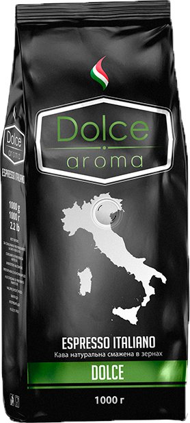 

Кофе Dolce aroma Dolce зерновой 1 кг