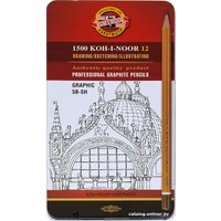Набор простых карандашей Koh-i-Noor Hardtmuth 1502012009PLRU (12 цв)