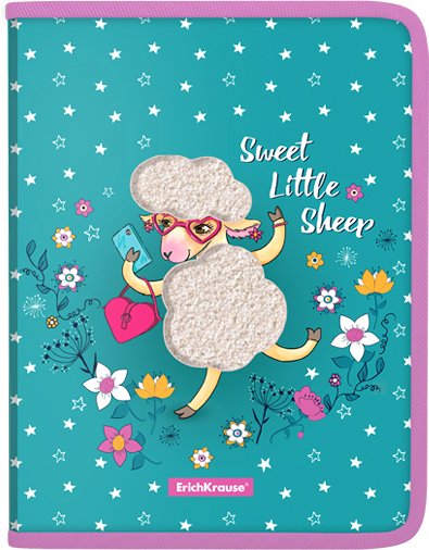 

Папка для тетрадей Erich Krause Flower Sheep 54952