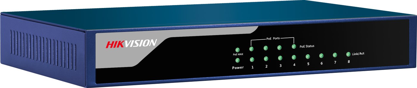 

Неуправляемый коммутатор Hikvision DS-3E0108P-E