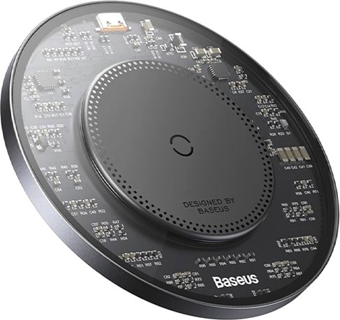 

Беспроводное зарядное Baseus Simple 2 Wireless Charger 15W CCJJ050001 (черный)