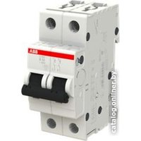 Выключатель автоматический ABB S202-B50 2P B 50A 6kA 2M 2CDS252001R0505