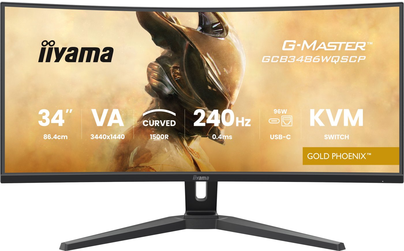 Игровой монитор iiyama G-Master GCB3486WQSCP-B1