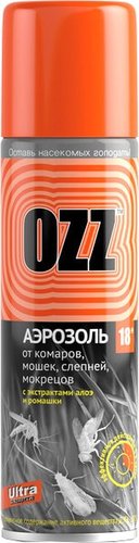 Аэрозоль против насекомых Ozz Ultra 18 (150 мл)