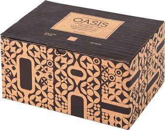 Уголь для кальяна Oasis Premium Coal 25 мм 72 шт