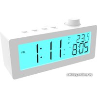 Настольные часы Ritmix CAT-111 (белый)