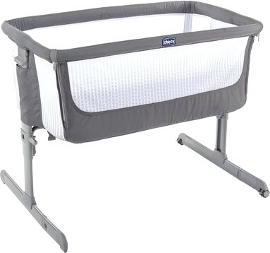 

Приставная детская кроватка Chicco Next2me Air (dark grey)