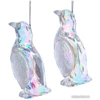 Елочная игрушка Kurt S. Adler Прозрачный пингвин T3496