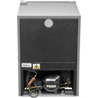 Однокамерный холодильник Hyundai CO1002 (серебристый)