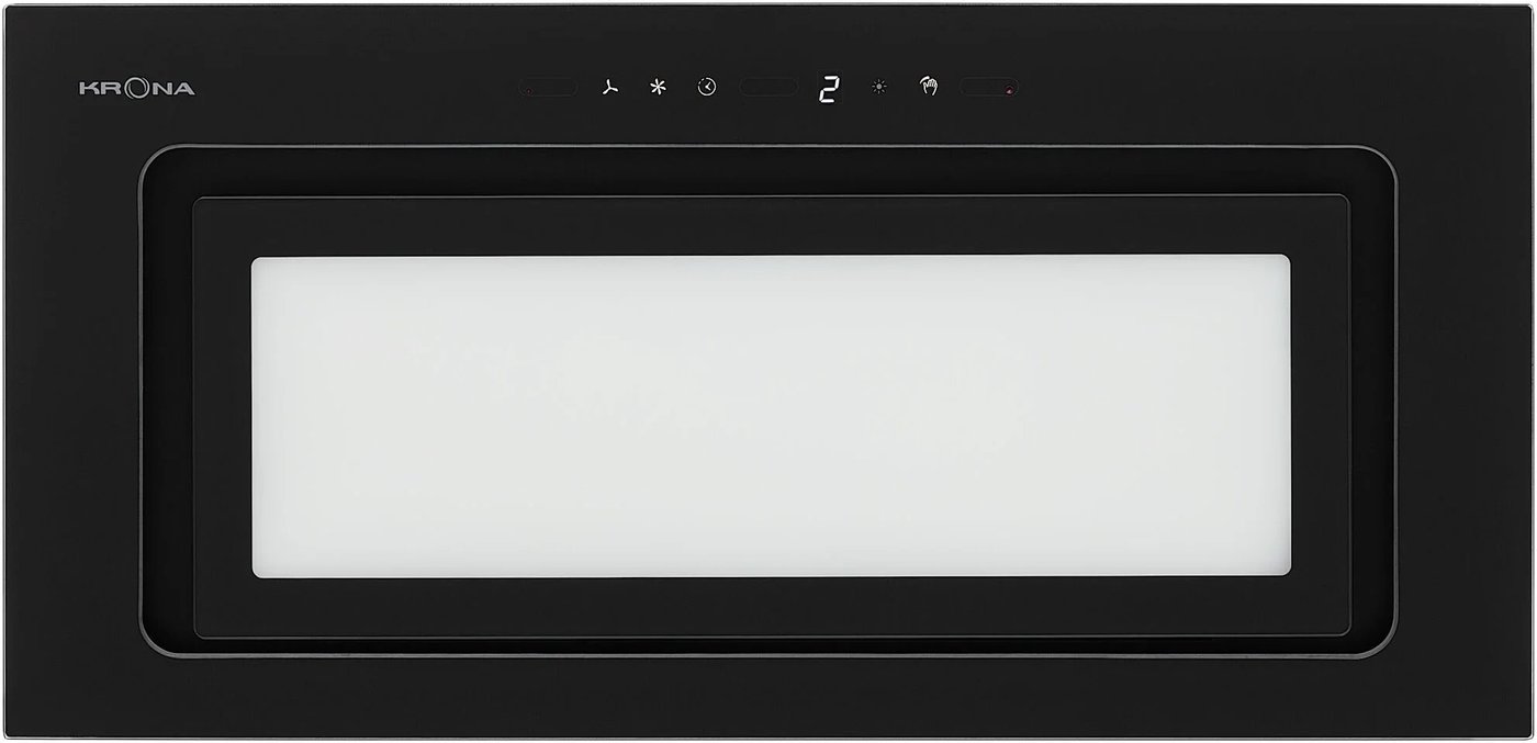 Кухонная вытяжка Krona Selina F MAX 600 black SGC КА-00009801 (черный)