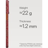 Чехол для телефона Pitaka PTK Leaping для iPhone 17 Pro (Gold Red PitaTap)