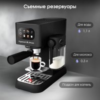 Рожковая кофеварка Zigmund & Shtain Al Caffe ZCM-882
