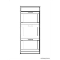 Тумба для обуви Mio Tesoro Сириус 143х60 2.02.10.440.1 (белый)