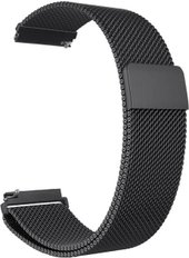 Milanese loop металлический 20 мм (черный)