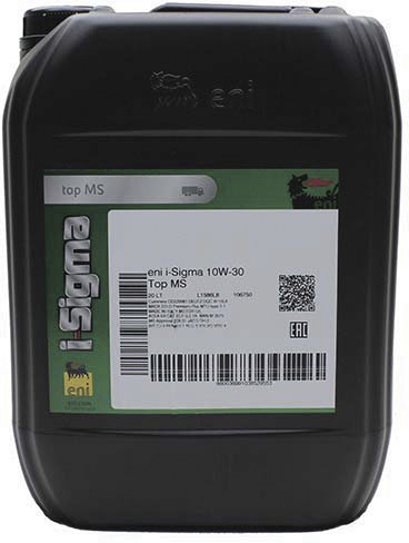 

Моторное масло Eni i-Sigma top MS 10W-30 20л